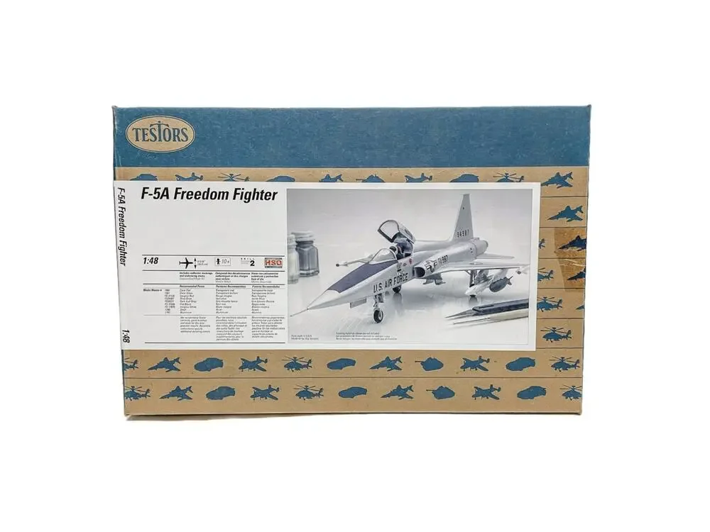 Testors F-5A Freedom Fighter 1:48 Scale Model Kit 7521